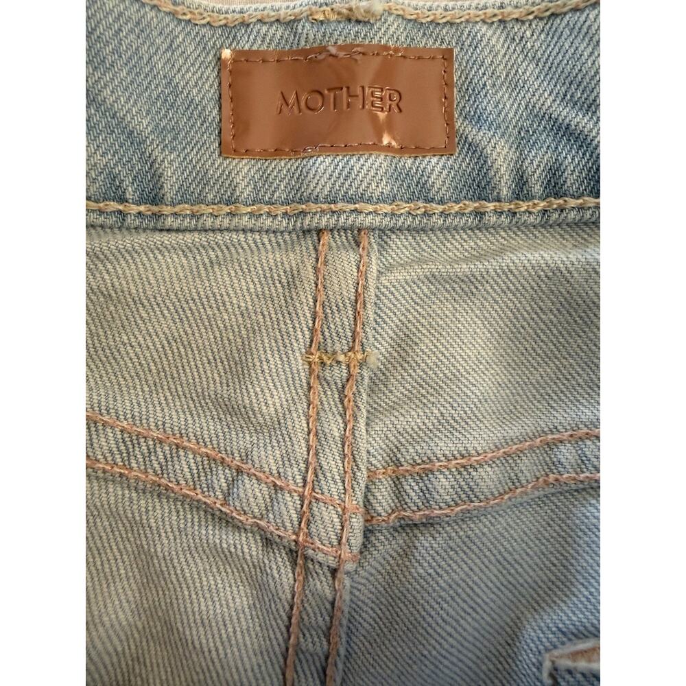 Mother Jeans Women's 29 Blue High Rise Twister Ankle Fray Cowabunga Denim NWOT - Picture 7 of 13